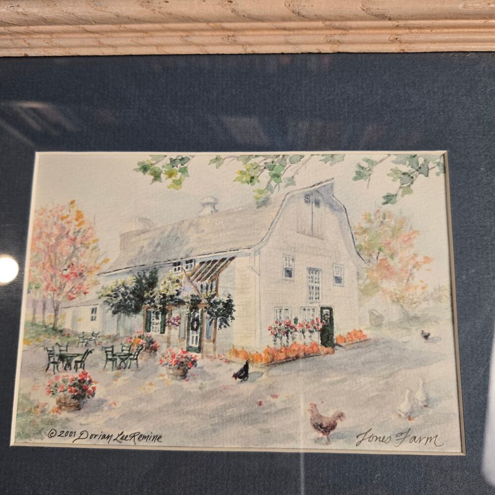 Dorian Lee Remine Watercolors Jones Farm 2001